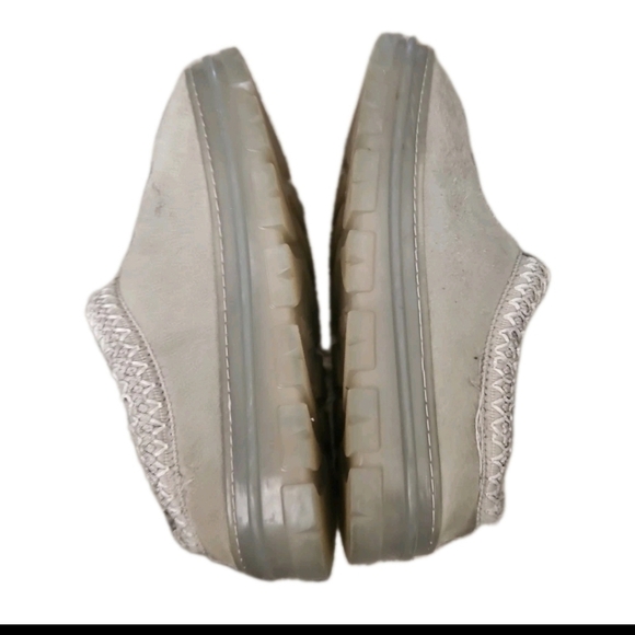 Ugg Womens Gray Tasman Clear Cozy Designer Shearling Slip-Ons Slipper 6 - Picture 9 of 15